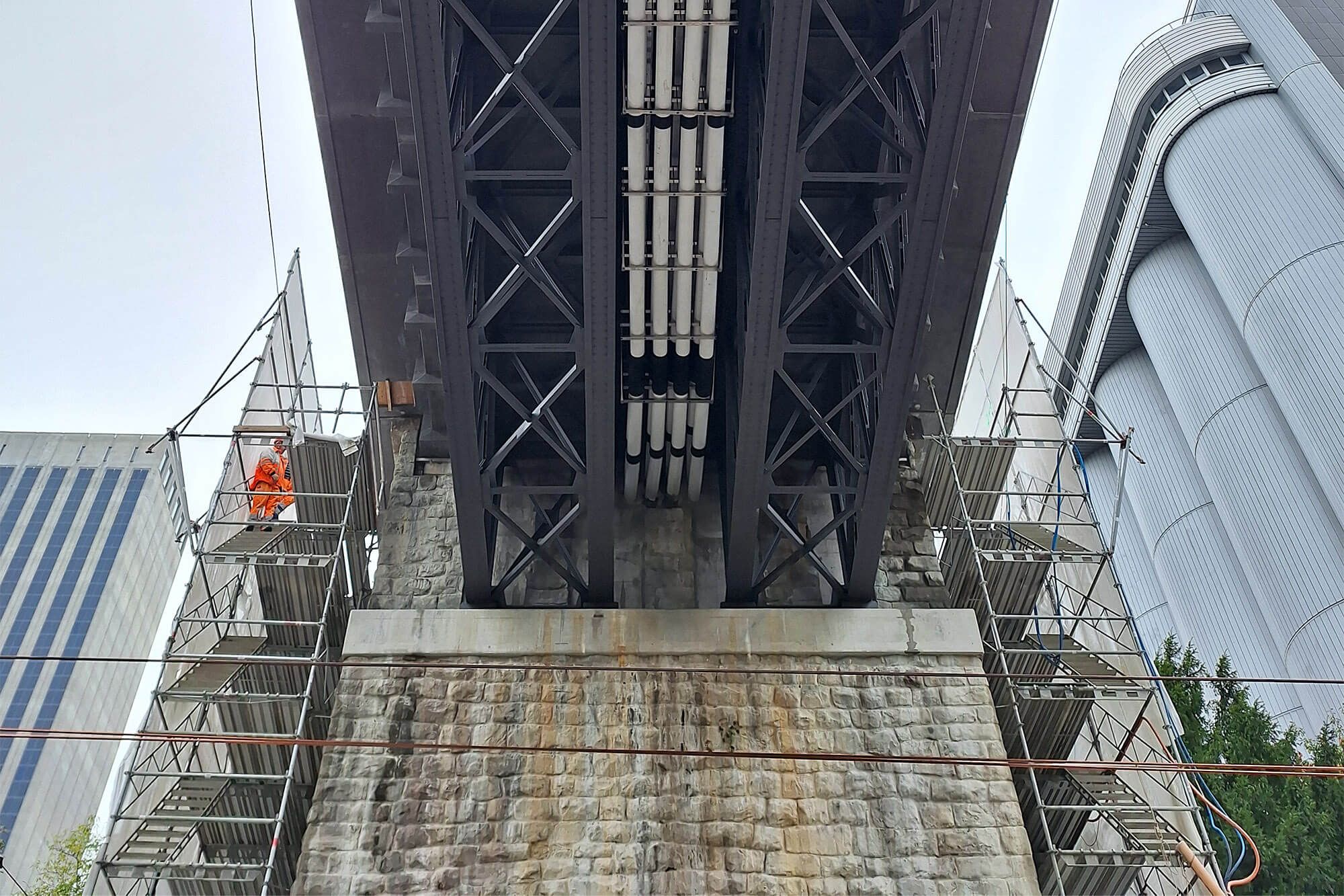 Entwässerung Viadukt